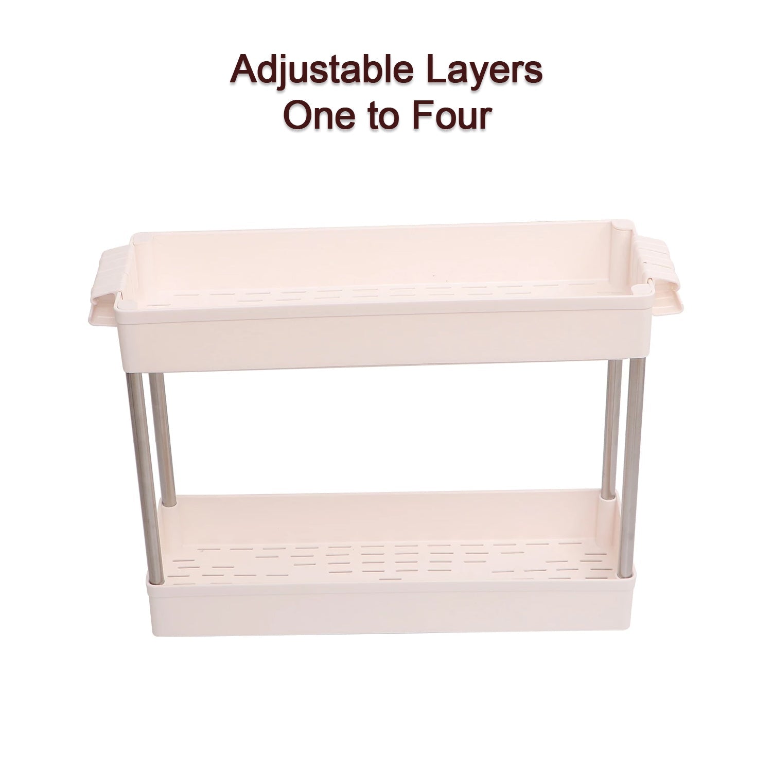 2156 Plastic 4 layer folding trolly Storage Organizer for Kitchen Storage Rack Shelf Trolley Rack with Caster Wheels (4 LAYER) DeoDap 2156 Plastic 4 layer folding trolly Storage Organizer for Kitchen Storage Rack Shelf Trolley Rack with Caster Wheels (4 LAYER) DeoDap